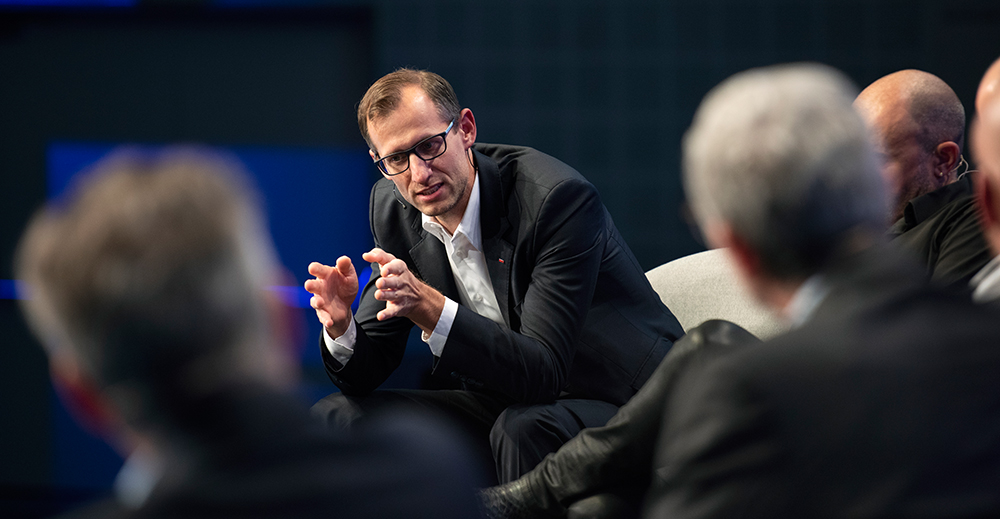 Alexander Muhm, Leiter Development SBB Immobilien, diskutierte auch auf dem Podium mit.