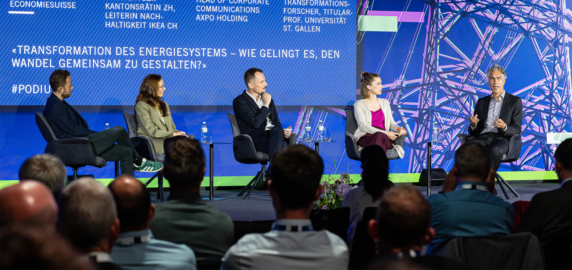 Podiumsdiskussion zur Transformation des Energiesystems: Wie gelingt es, den Wandel gemeinsam zu gestalten?