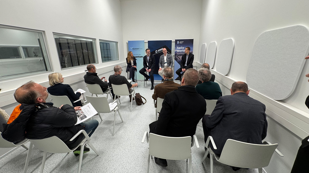 Medienkonferenz Inauguration Quantencomputer