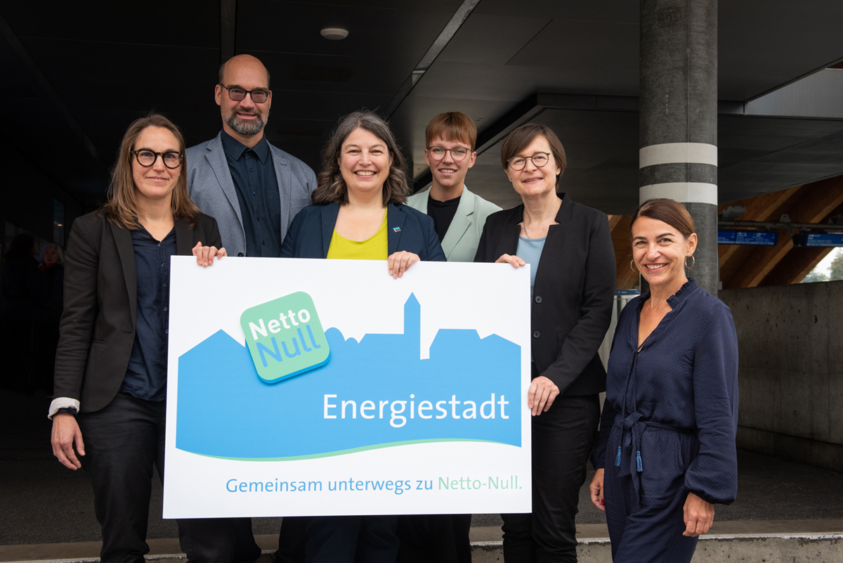 Gruppenbild Energiestadt Medienkonferenz