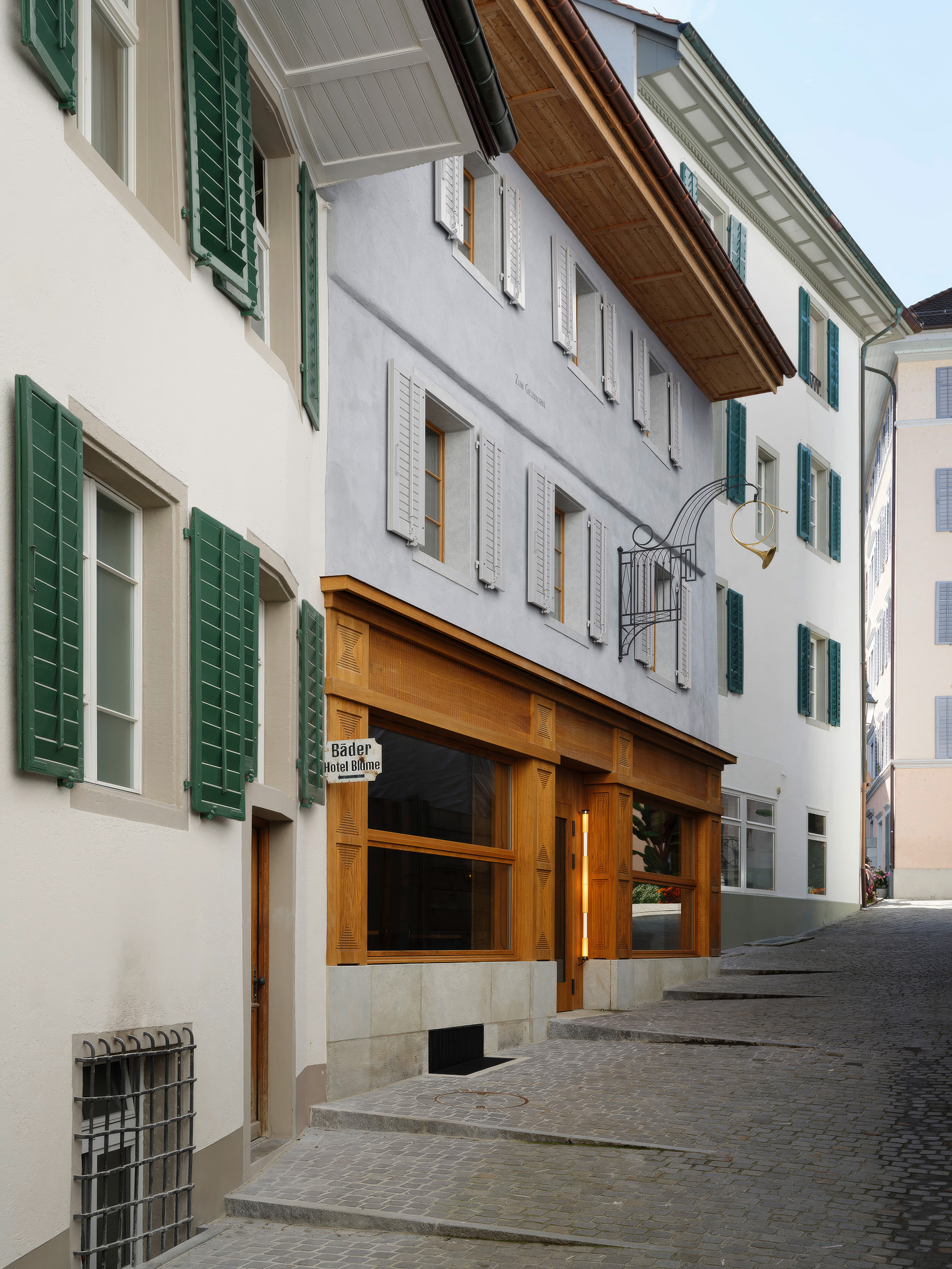 Silber: Zum Gelbhorn, Altstadthaus, Baden