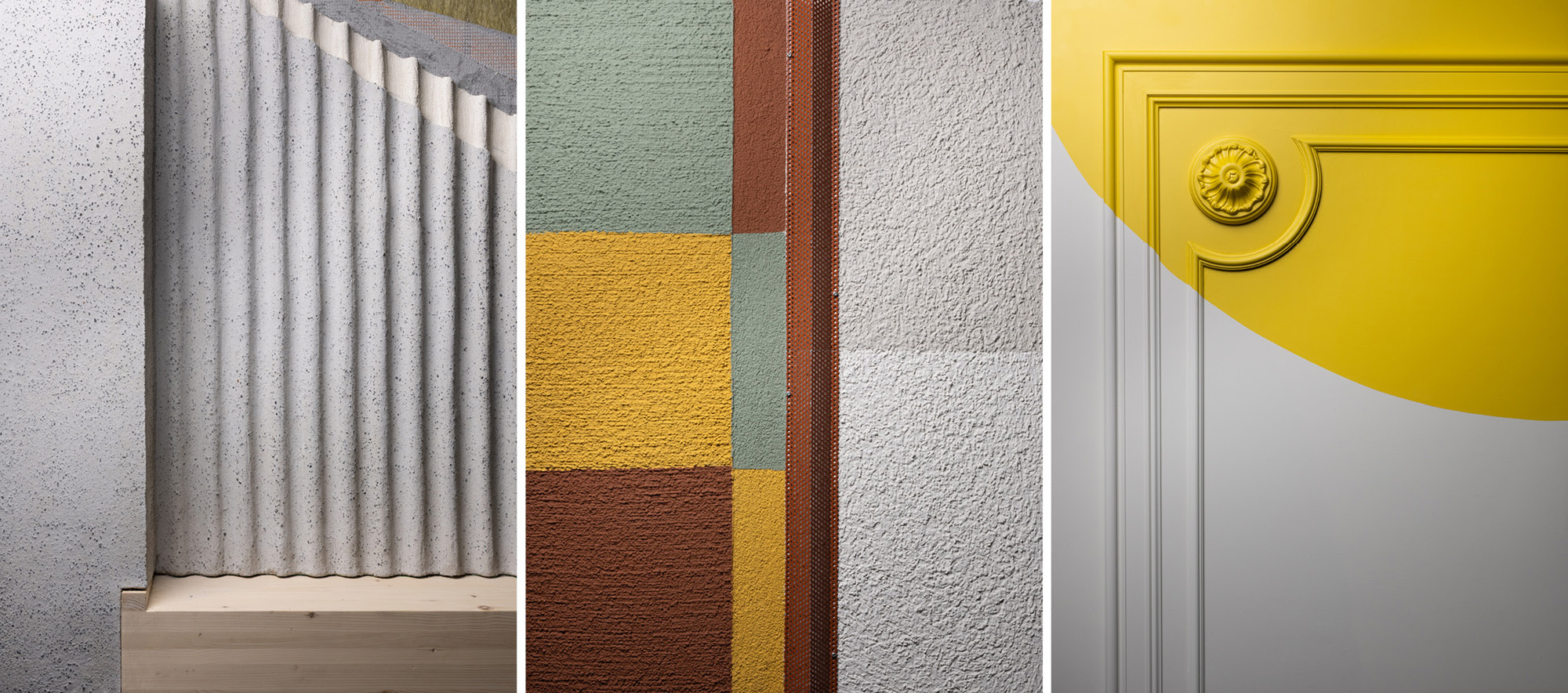 Musterplatten Projekte Schweizer Preis für Putz und Farbe